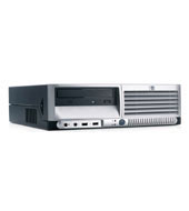 Hp Compaq dc7600 P4 640 HT 2x256M/160G DVD-CDRW LAN WXP Pro Small Form Factor PC (EC845ET#ABE)